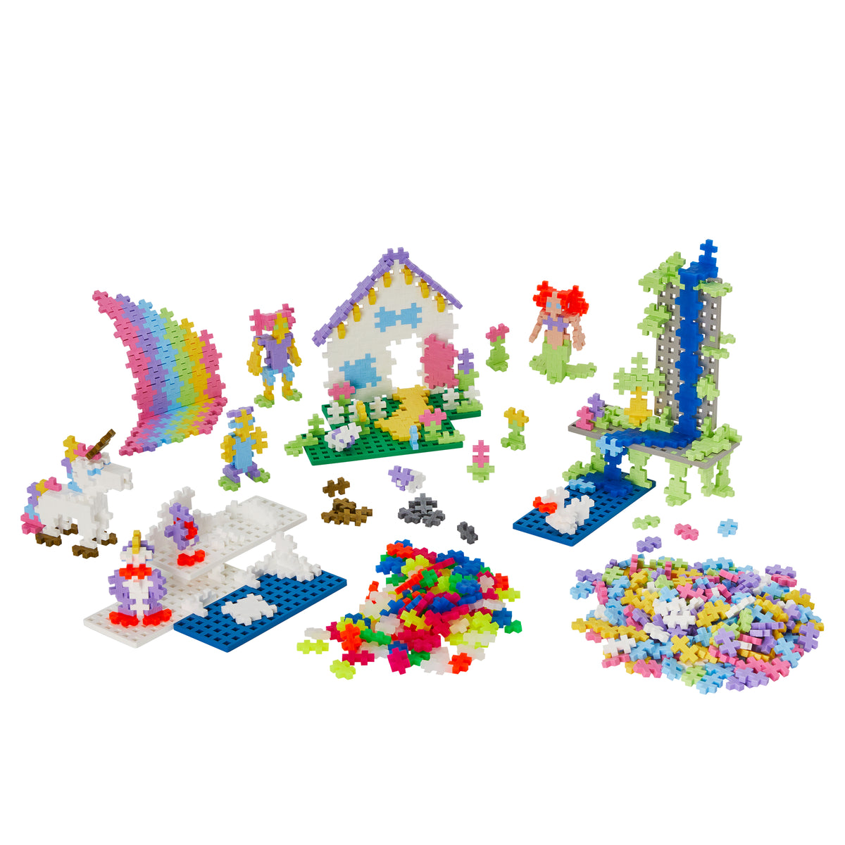 Learn to Build - Super Set Pastel - 1000 Pcs