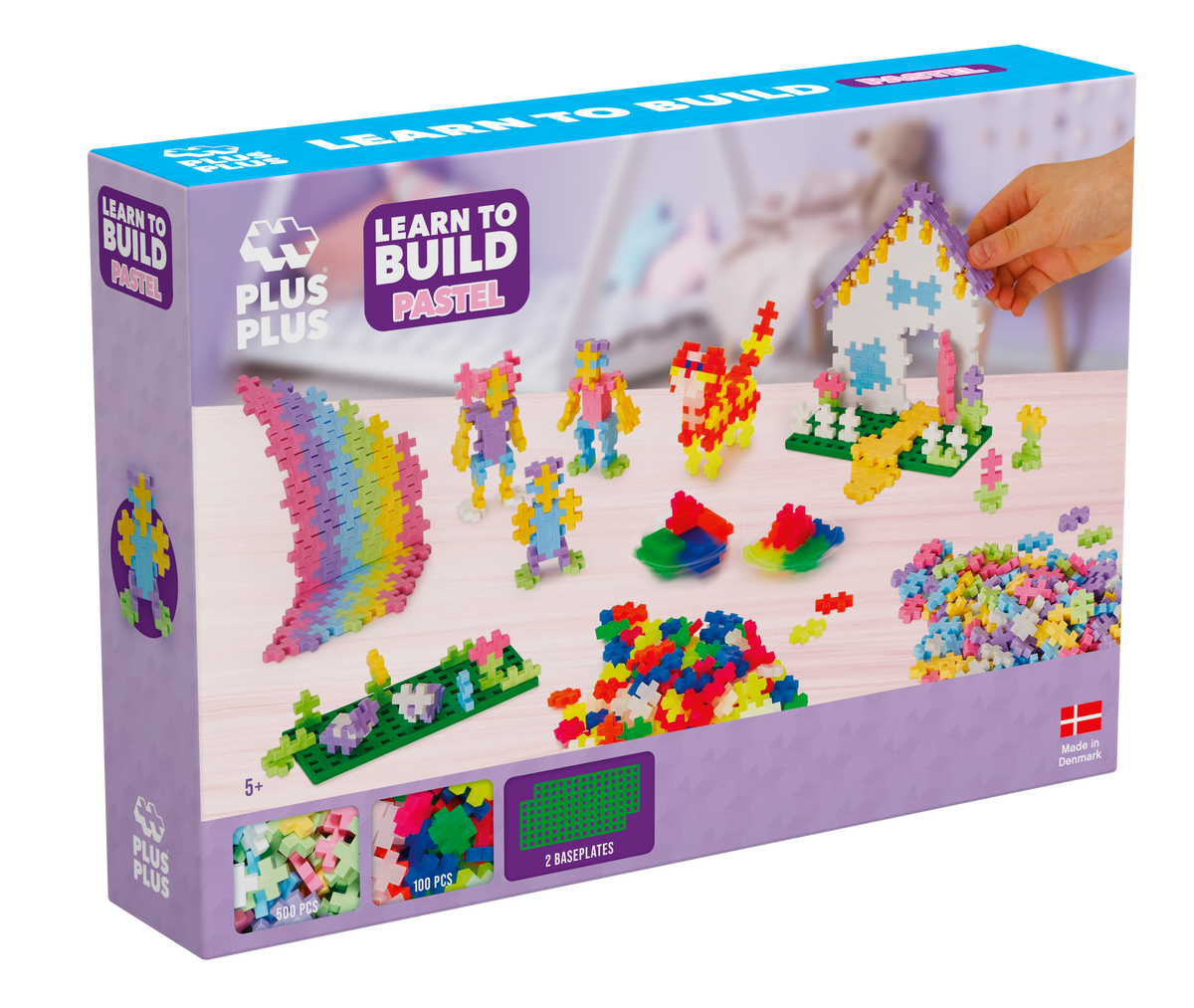 Learn to Build - Pastel - 600 pcs