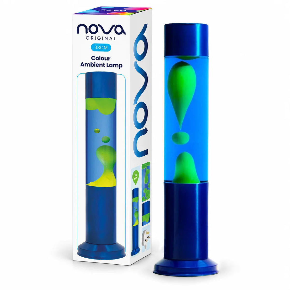Nova Baby Colour Lava Lamp Blue/Green