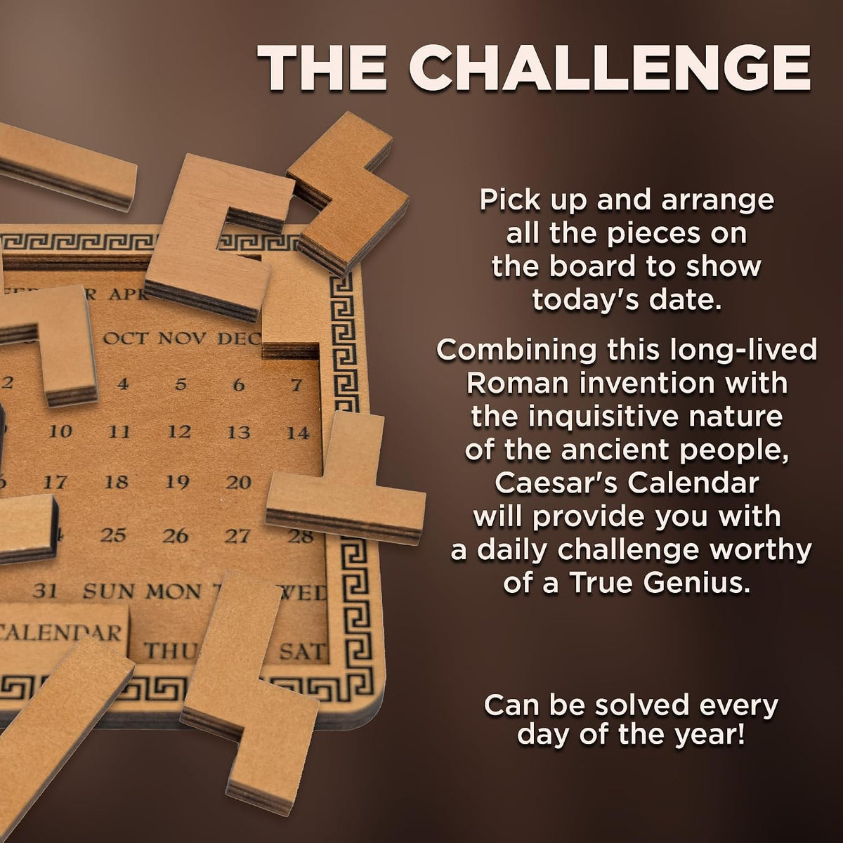True Genius Caesar's Calendar Puzzle