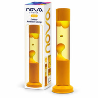 Nova Colour Lava Lamp Yellow 33