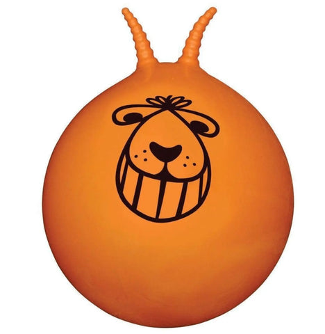 bouncing orange garden hopper for children