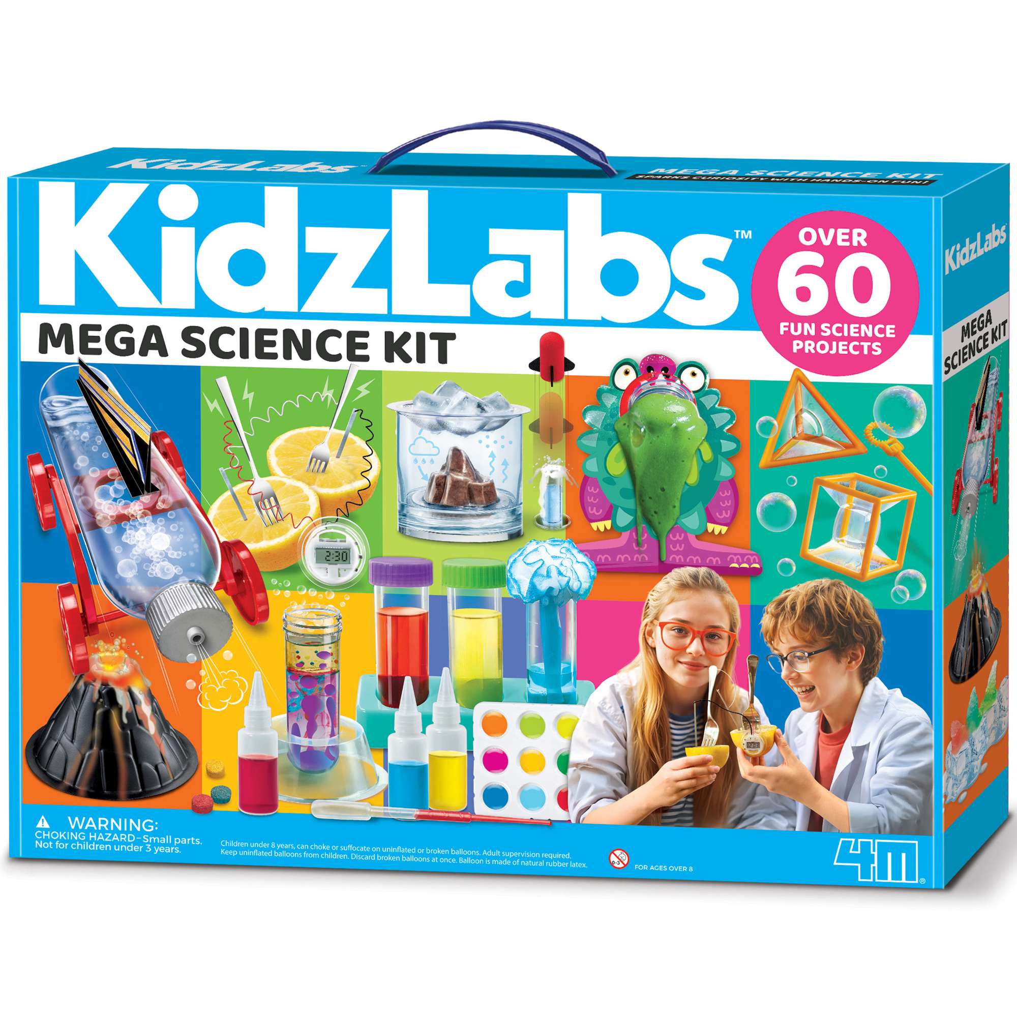 KidzLabs - Mega Science Kit - 12 Fun and Engaging Experiments