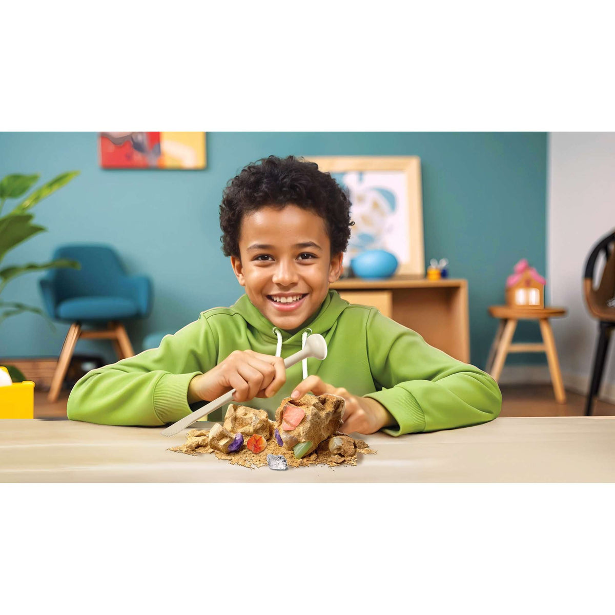 Mega Earth Science | 4-in-1 Scientific Experiment Kit for Kids