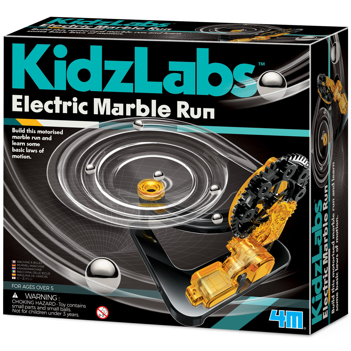 Kidzlabs - Electric Marble Run