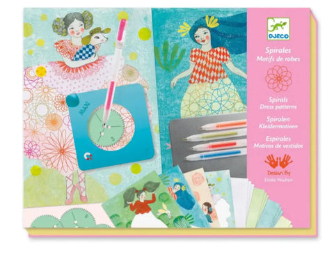 Djeco Spirals Dress Patterns