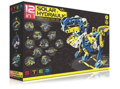 12 in 1 Hydraulic Solar Construction Kit