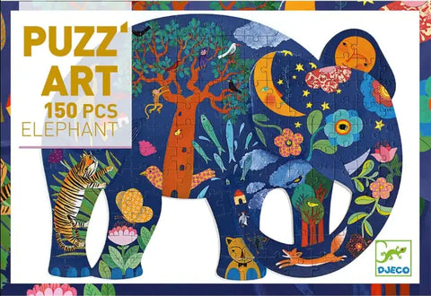 Djeco Puzz'art Elephant 150 Piece Puzzle