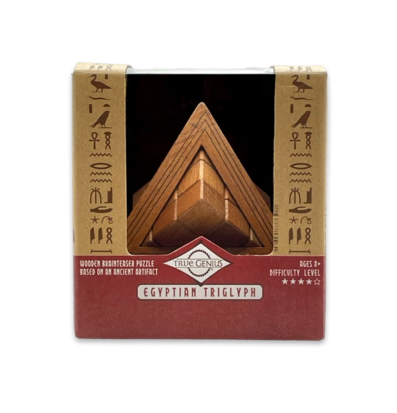 True Genius Egyptian Trygliph Puzzle