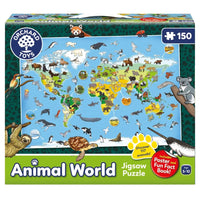 Animal World Jigsaw Puzzle - Orchard Toys