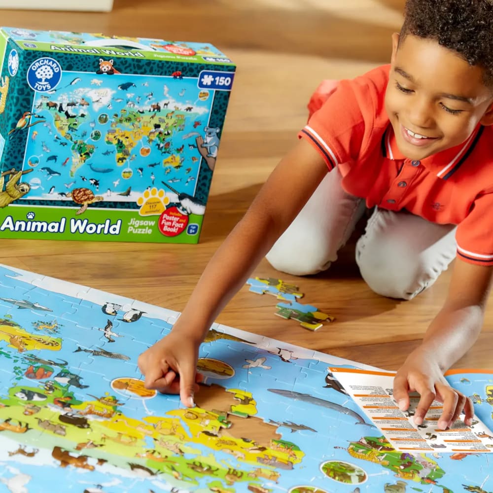 Animal World Jigsaw Puzzle - Orchard Toys