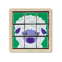 Animoroll Block Cube Puzzle - Djeco