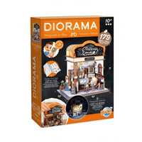 Bakery diorama Wooden Build Kit