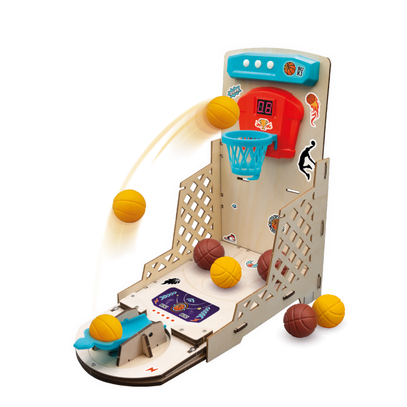 Do It Yourself Electronic Basketball Game