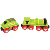 Bigjigs Big Green Engine (BJT419) - Rail 691621544198