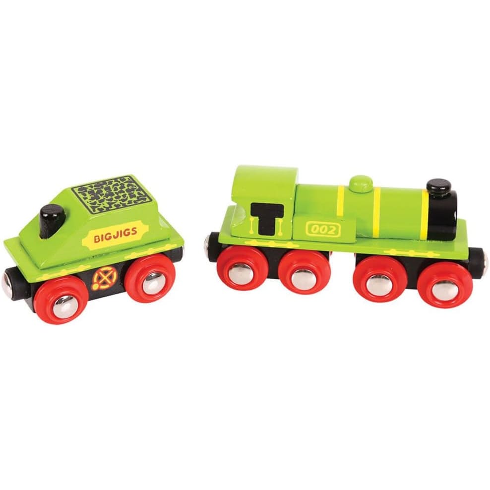 Bigjigs Big Green Engine (BJT419) - Rail 691621544198