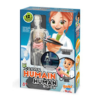 Buki Human Body w/12 Experiments - Halilit
