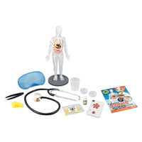 Buki Human Body w/12 Experiments - Halilit