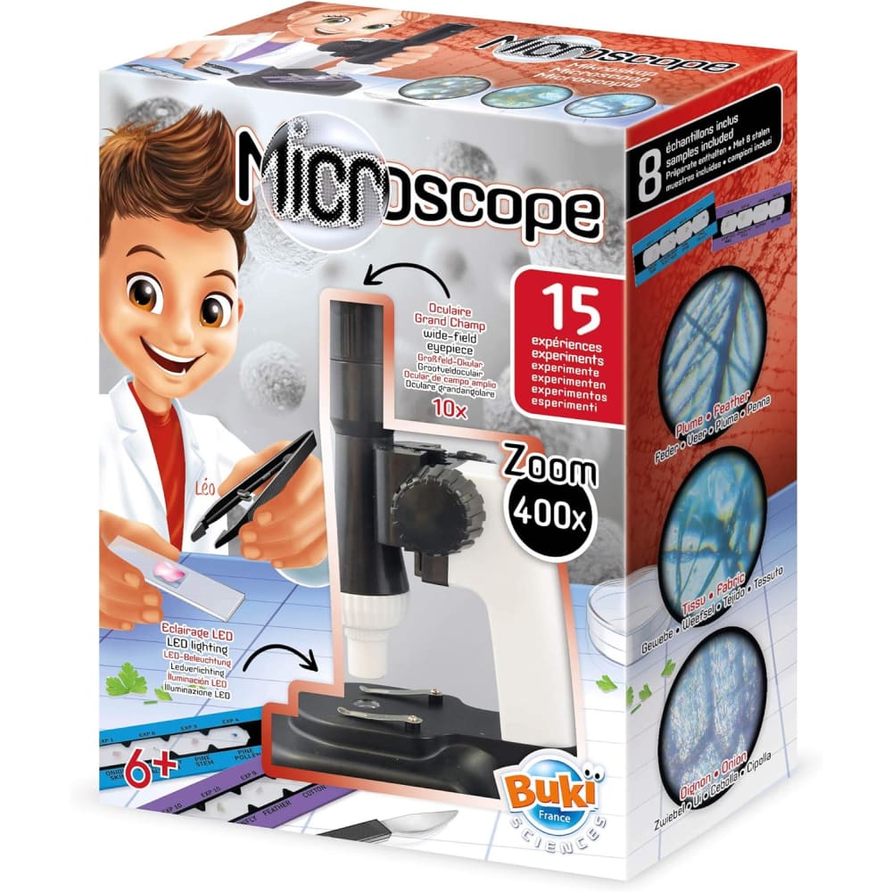 Buki Microscope 15 Experiments - Halilit