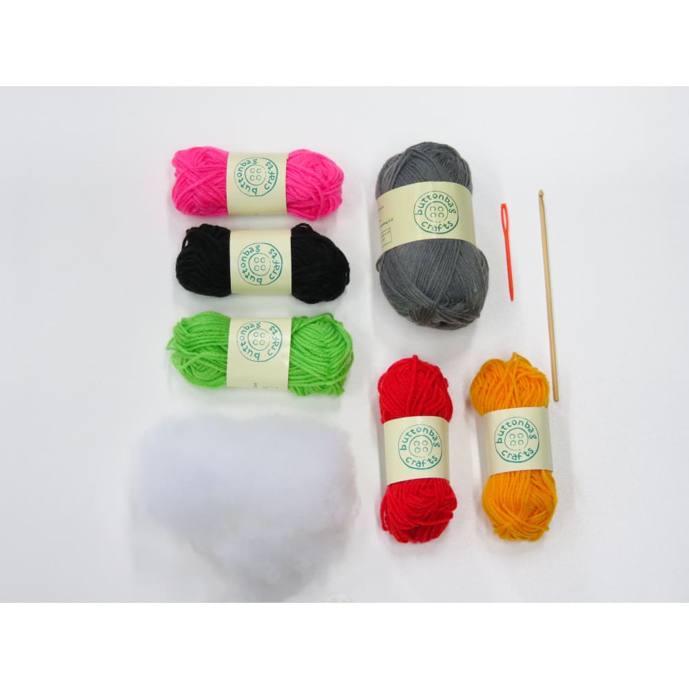 ButtonBag Crochet a Sausage Dog - Fiesta Crafts