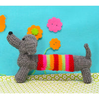 ButtonBag Crochet a Sausage Dog - Fiesta Crafts