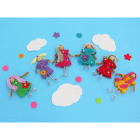 ButtonBag Rainbow Friends Doll Making Kit - Fiesta Crafts