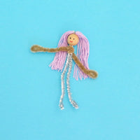 ButtonBag Rainbow Friends Doll Making Kit - Fiesta Crafts