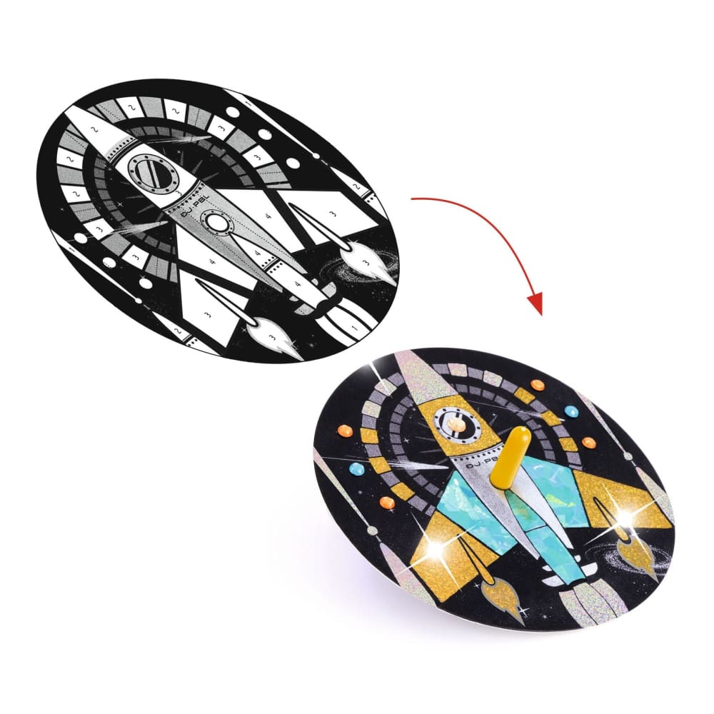 DIY Spinning Tops x 12 - Djeco