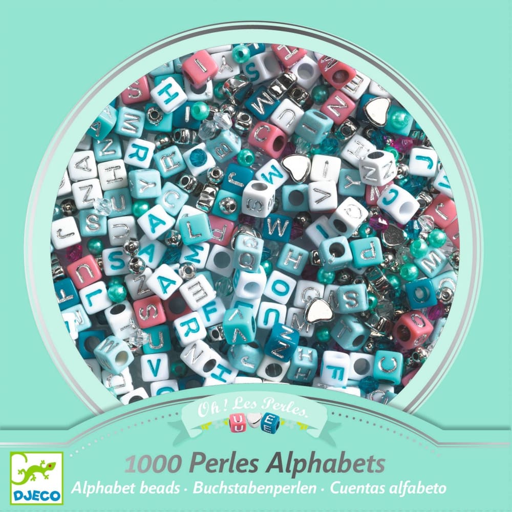 Djeco 1000 x Alphabets Beads - 3070900087101