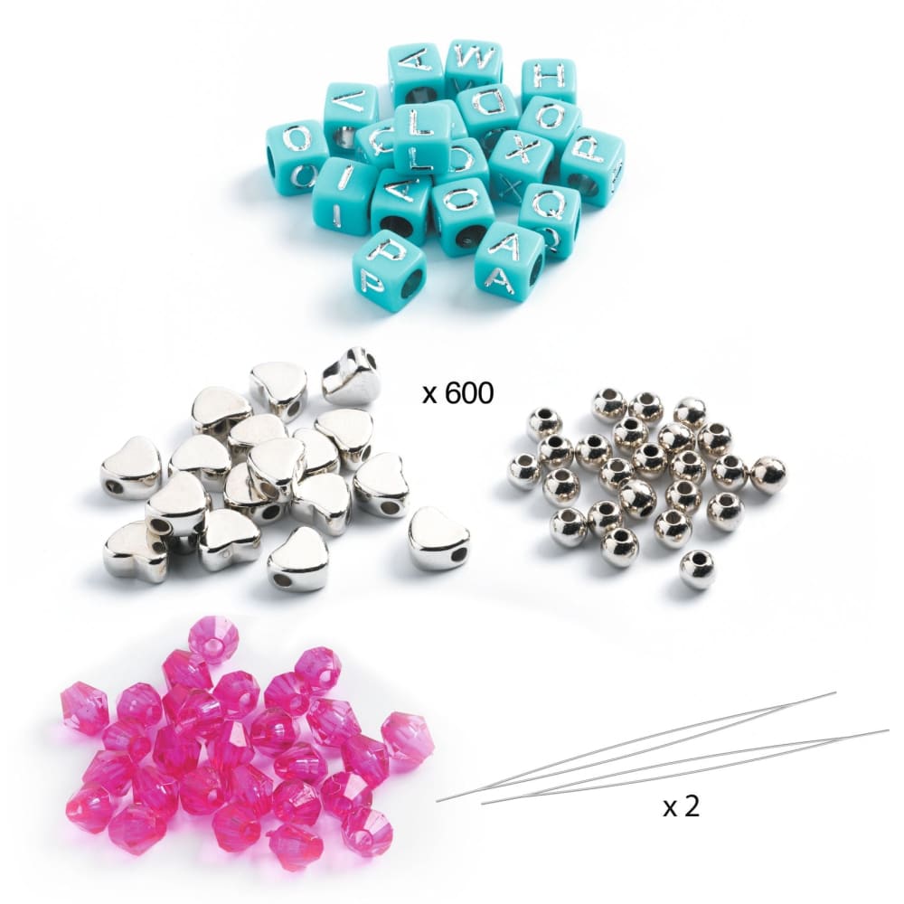 Djeco 1000 x Alphabets Beads - 3070900087101