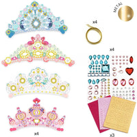 Djeco Do It Yourself - 4 Tiaras Like a Princess