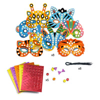 Djeco Do It Yourself - 8 Mosaic Jungle Masks