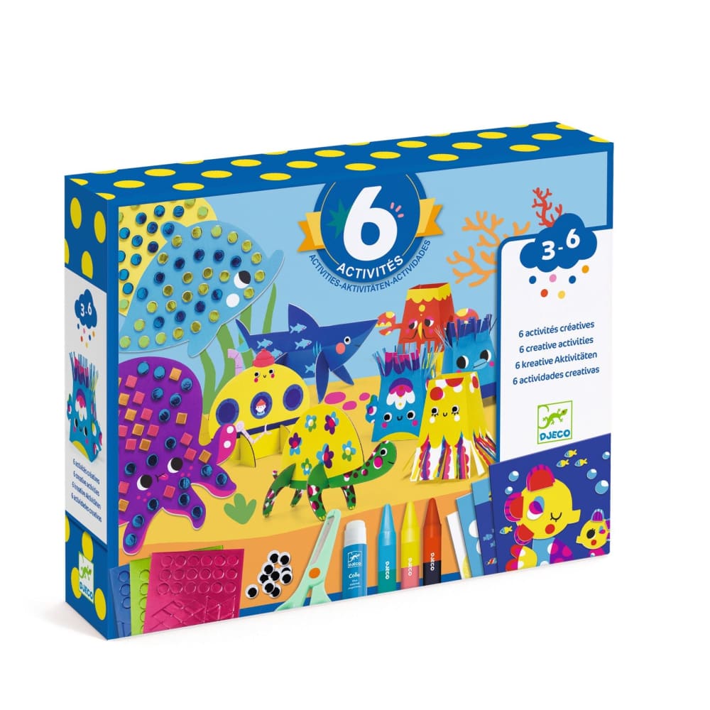 Djeco Seaside Delights Activity Box - 3070900092945