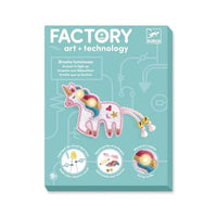 Djeco Sweet Unicorn Make Your Own Light Up Badge - 3070900093218