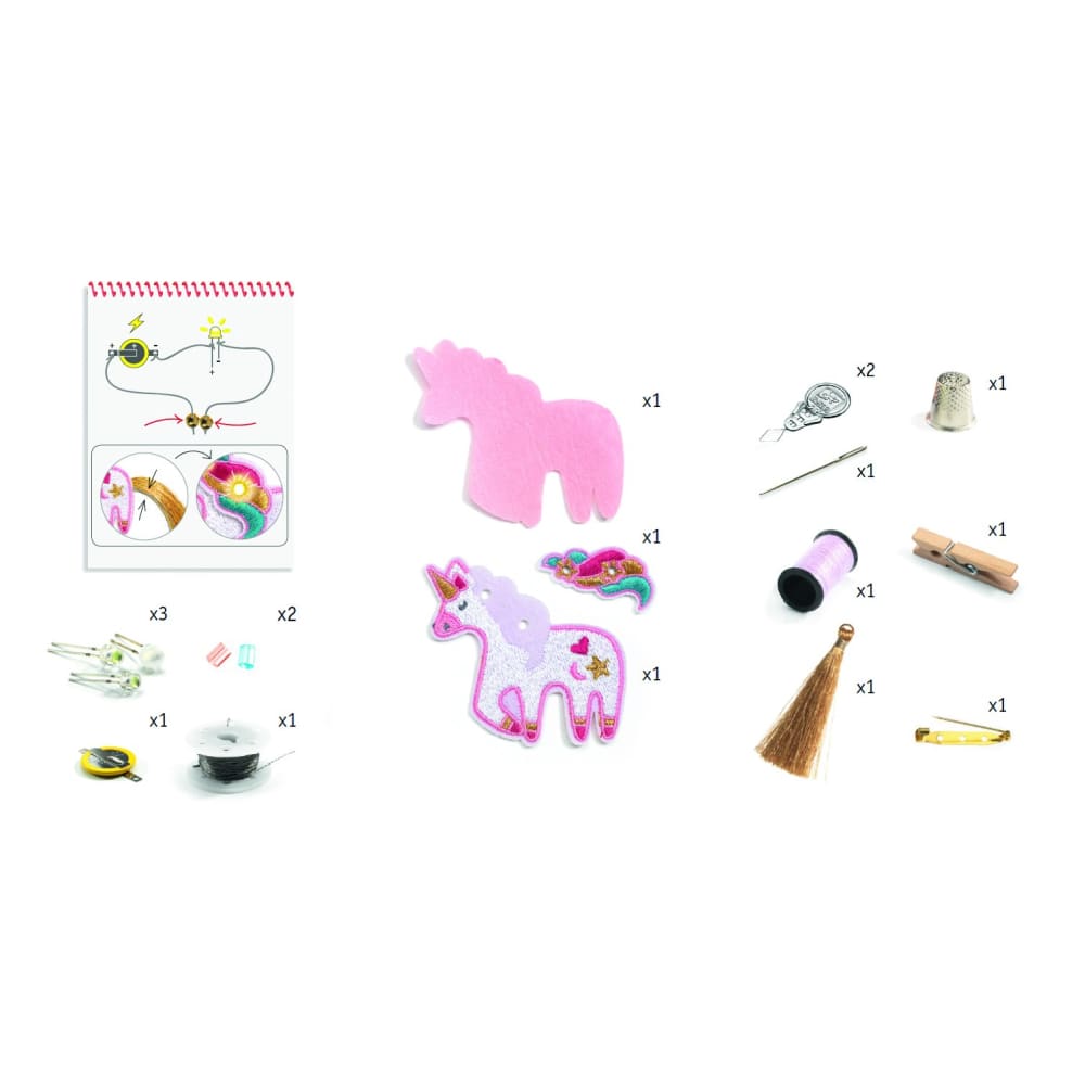 Djeco Sweet Unicorn Broach - 3070900093218