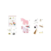 Djeco Sweet Unicorn Make Your Own Light Up Badge - 3070900093218