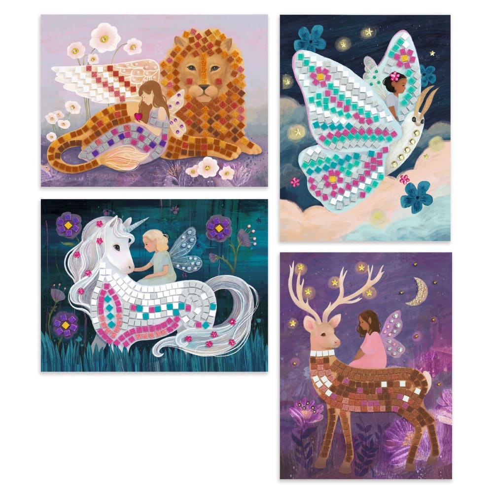 Djeco The Enchanted World Mosaic Kit