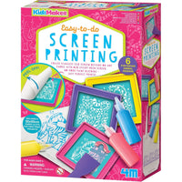 Easy To Do Screen Printing - 4M Great Gizmos