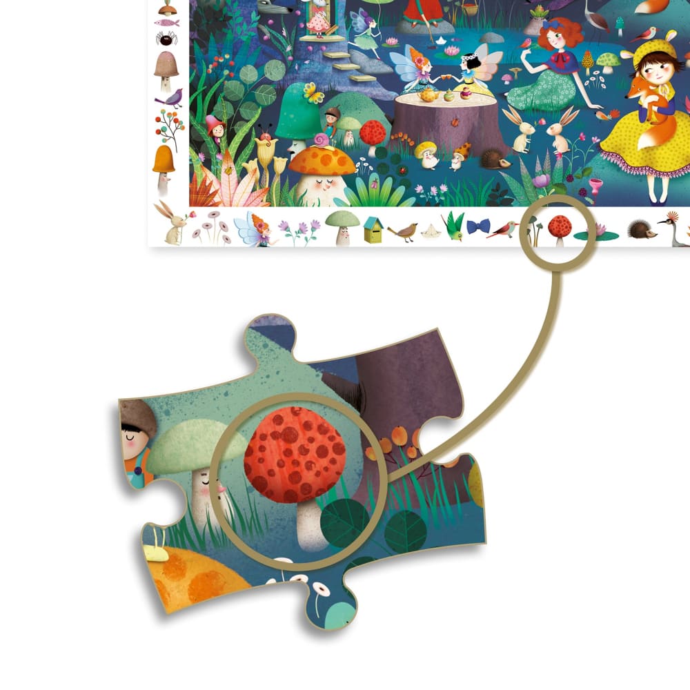 Enchanted Forest Puzzle - 100 pcs - Djeco