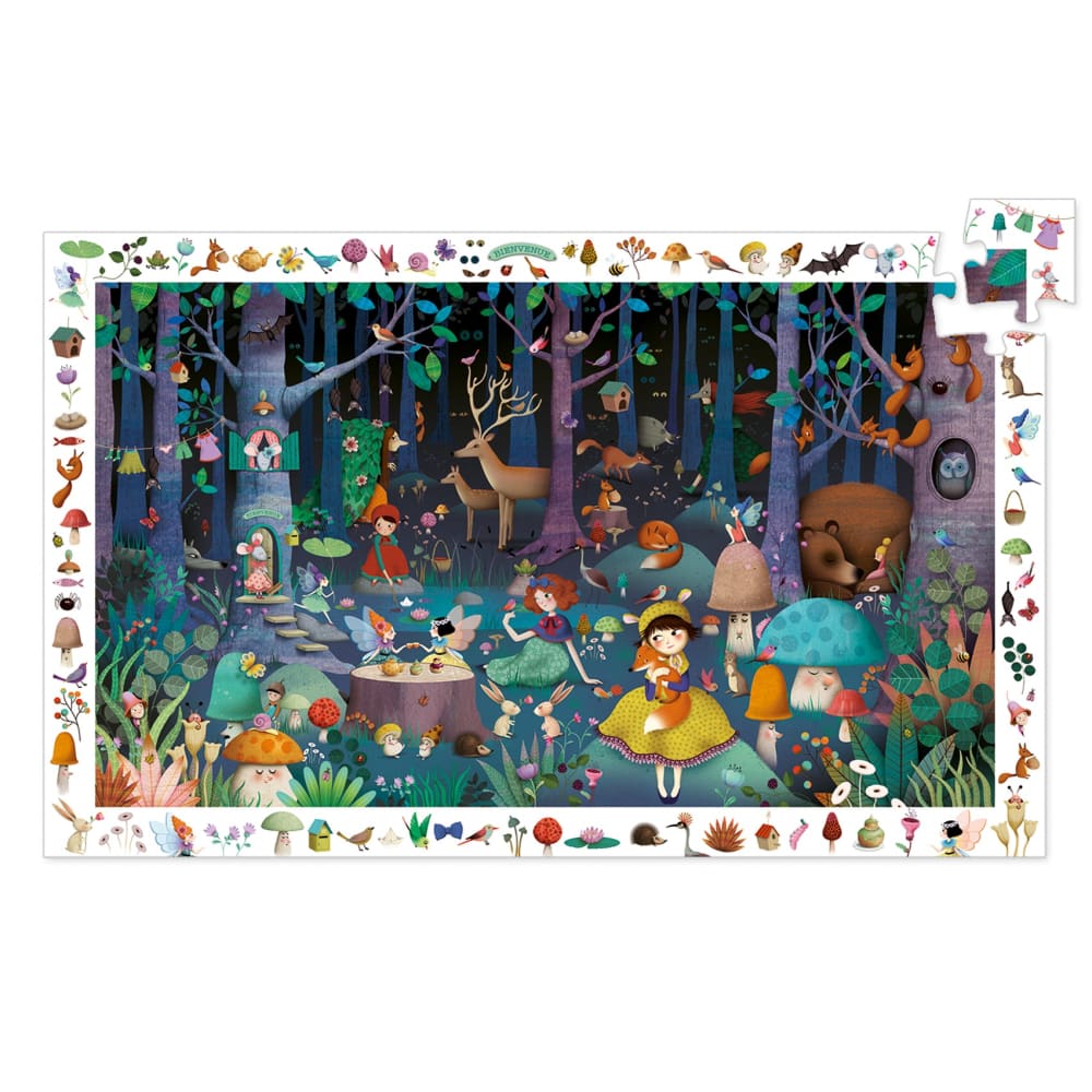 Enchanted Forest Puzzle - 100 pcs - Djeco