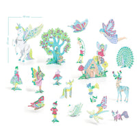 Fairy World Colour Assemble & Play - Djeco