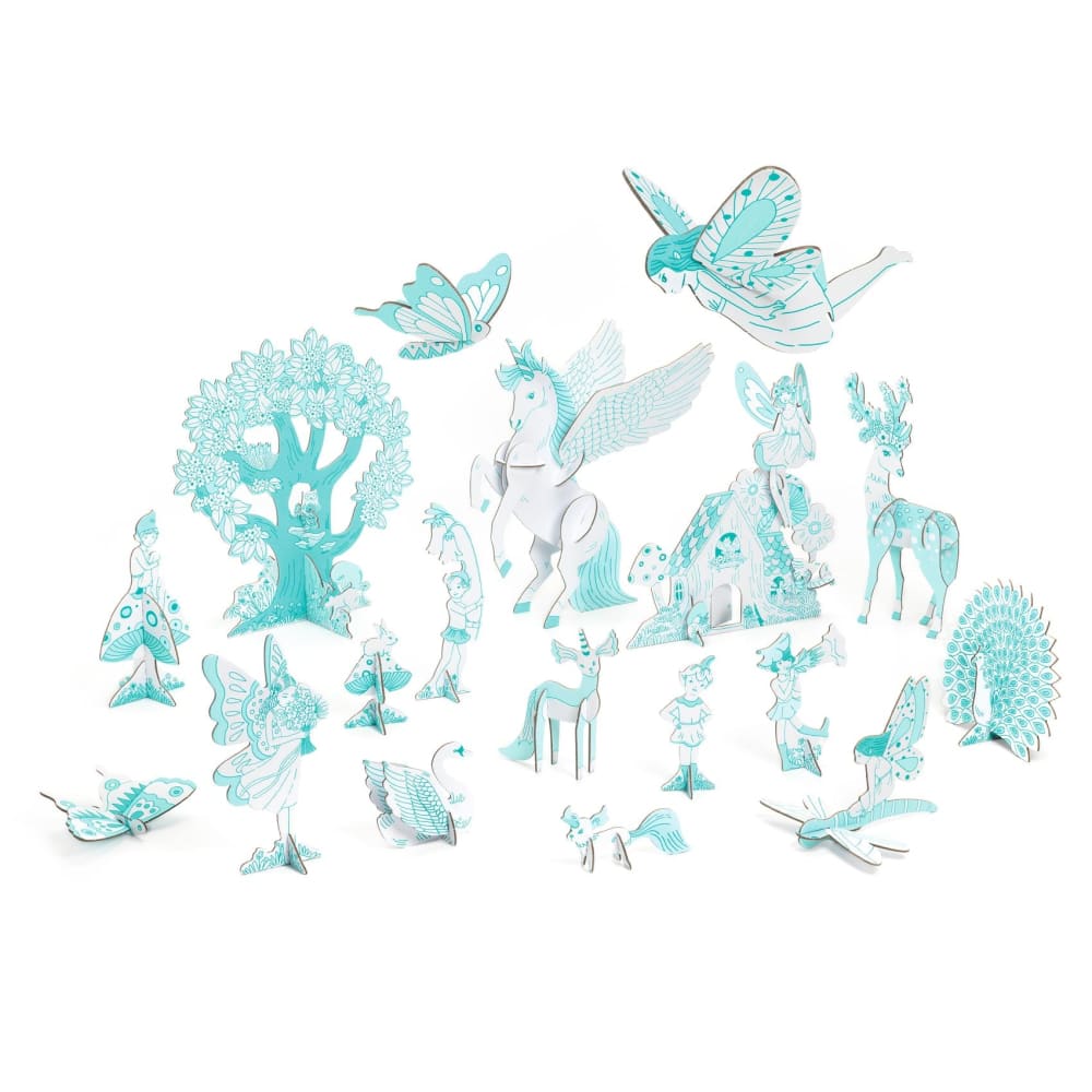 Fairy World Colour Assemble & Play - Djeco