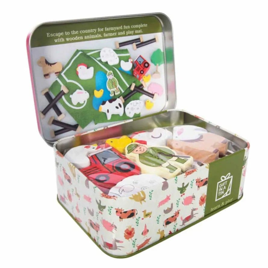 Farm Gift in a Tin - Apples to Pears
