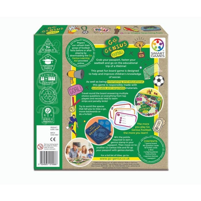 Go Genius Football Game - Smart Games