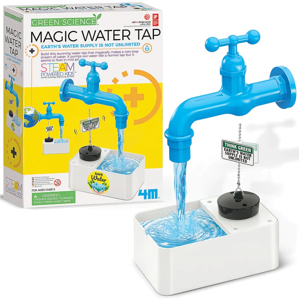 Green Science Magic Water Tap - 4M Great Gizmo