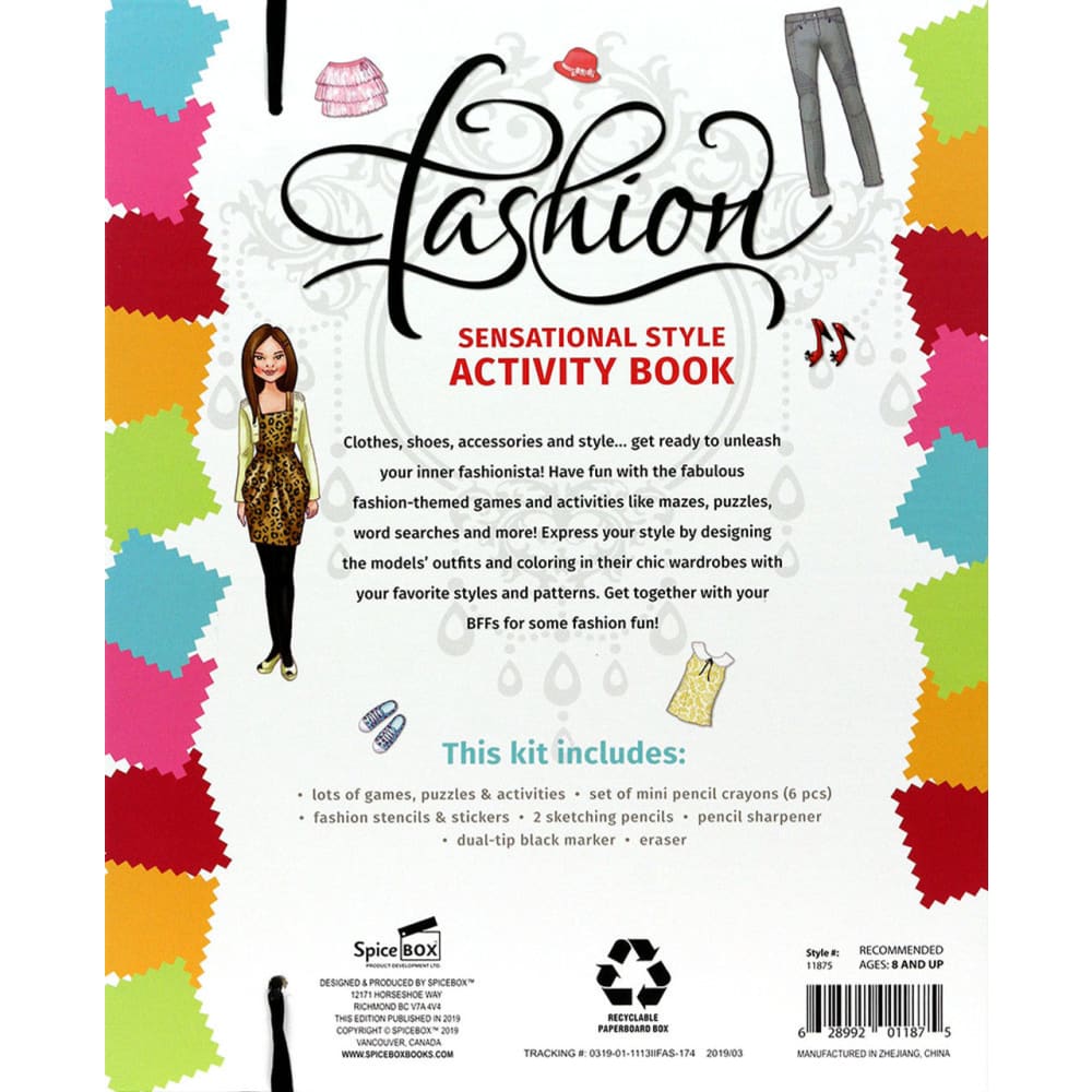 Imagine It Fashion Activity Set - SpiceBox