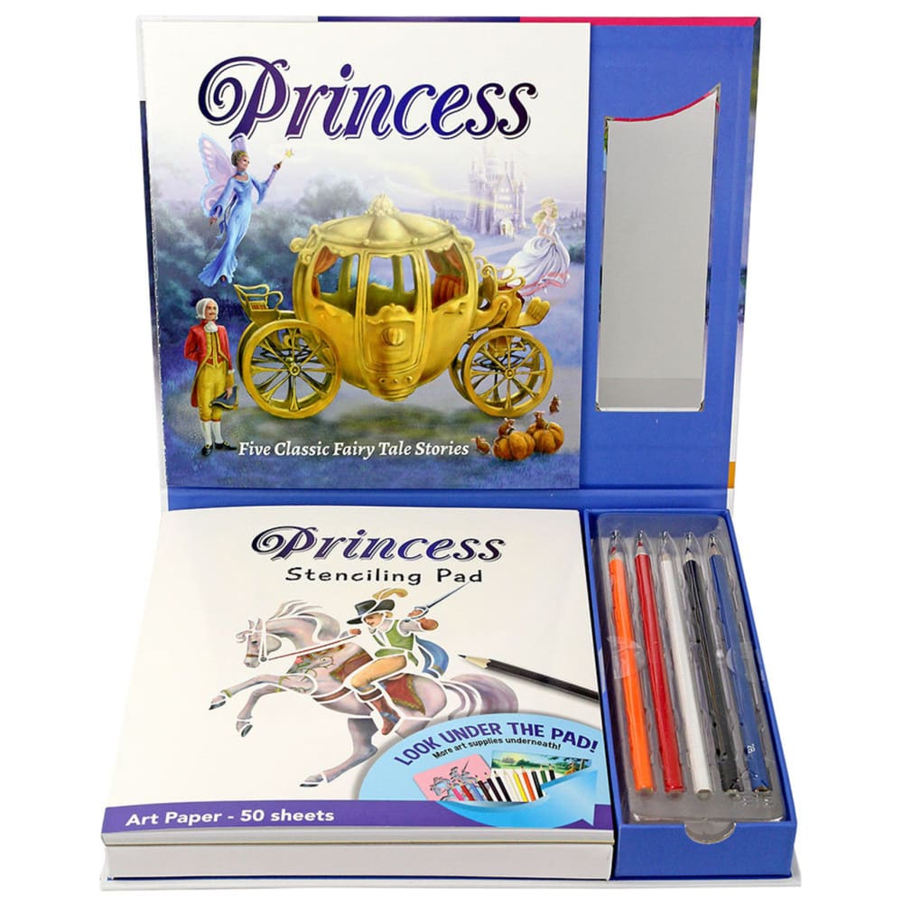 Imagine It Princess Stencil Stories - SpiceBox