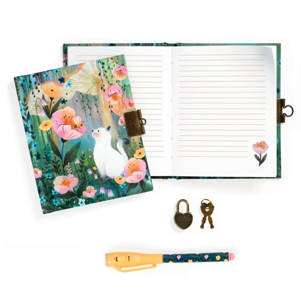 Kendra Little Secret Notebook with Magic Pen - Djeco