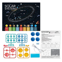 KidzLabs 3D Solar System Light-Up Poster Board - BigJigs Toys