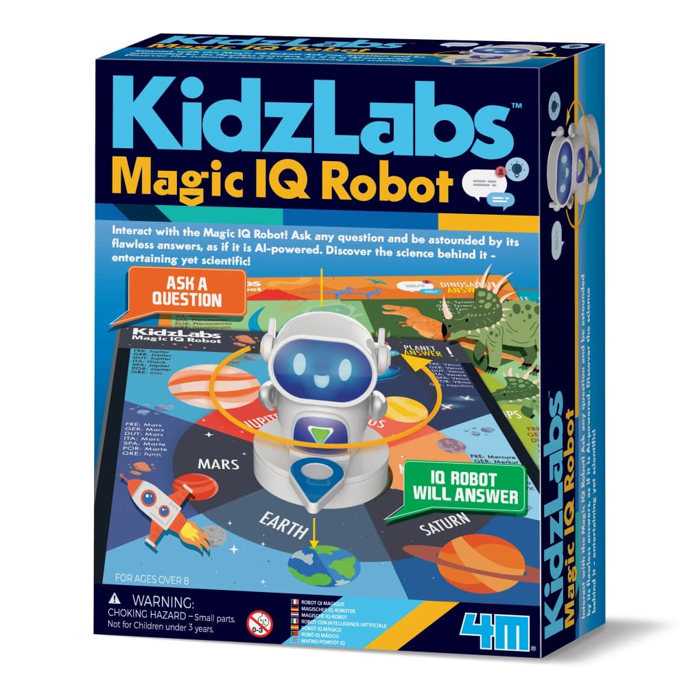 KidzLabs Magic IQ Robot - 4M Great Gizmos